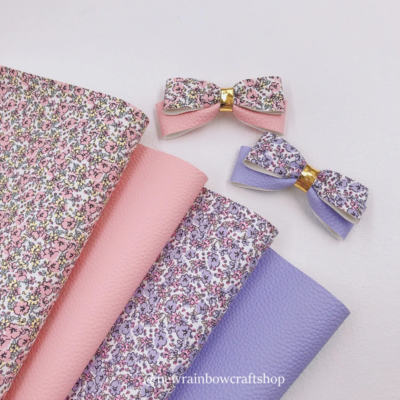 Новинка Радуга 30x2 2 см/A4 красивые Ditsy Liberty Style цветочные Розовые и Lila для