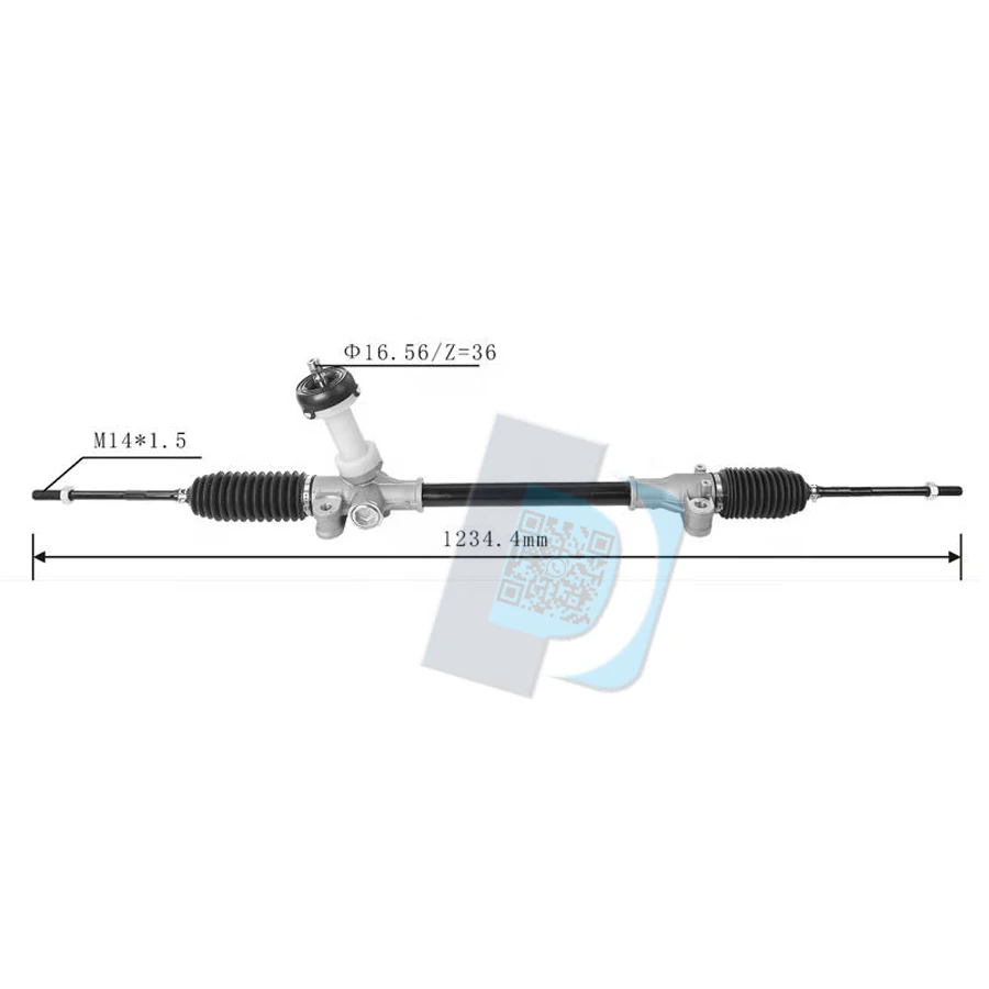 Рулевая рейка с левым рулем для Hyundai I10 MORNING 12-17 OEM 56500-B4000 56500-4B000 56500-B4500