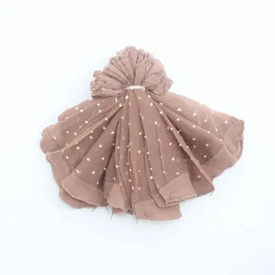 Женские шелковые носки в горошек