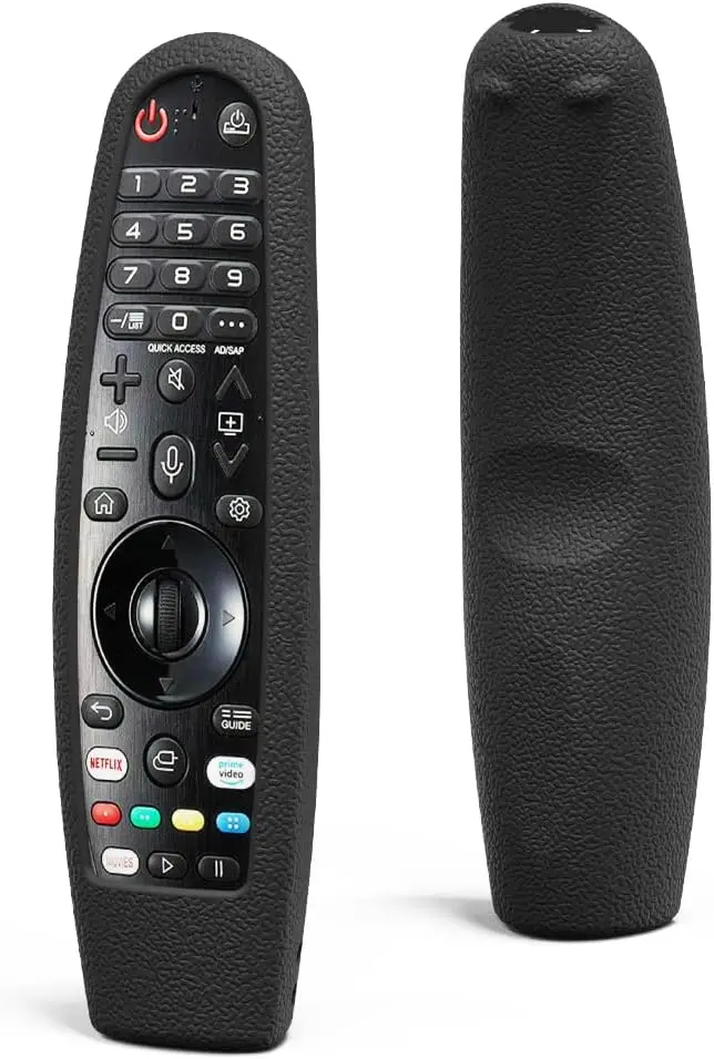 Фото Чехол для пульта дистанционного управления, совместимый с LG Magic MR20BA/MR19BA/MR650/MR650A/MR600, чехол для пульта дистанционного управления LG Smart TV, противоскользящий №1