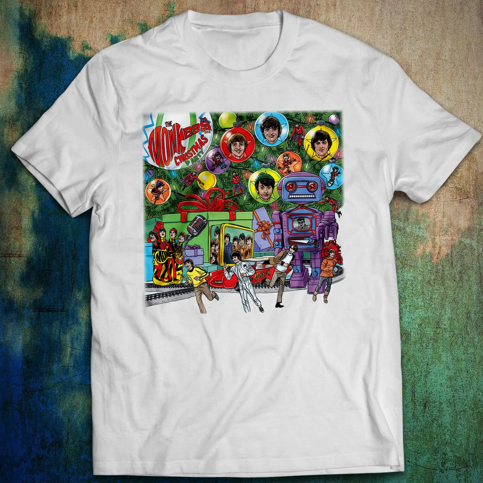 Альбом Monkees, Рождественская футболка для вечеринки, Mele Kalikimaka, Рождественская песня