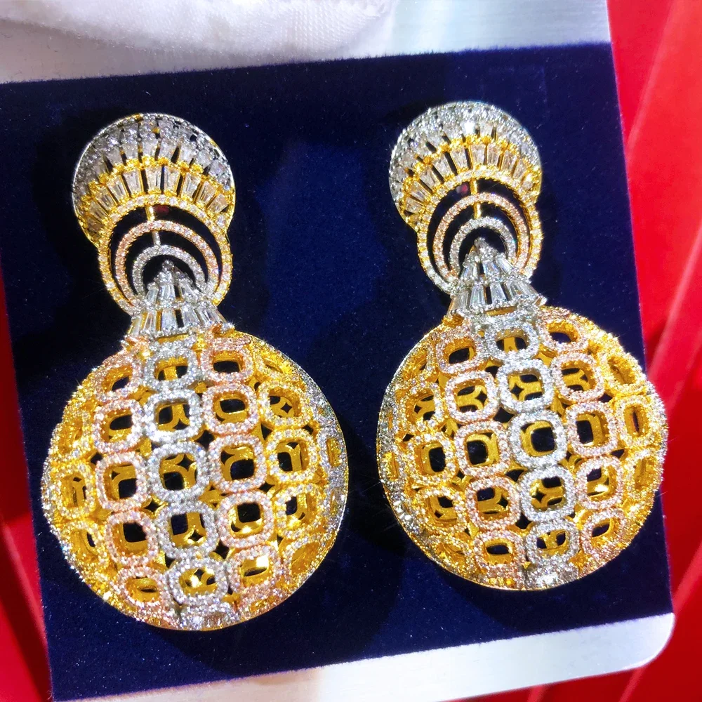 Новые модные круглые висячие серьги Kellybola с шариками для женщин Свадебные