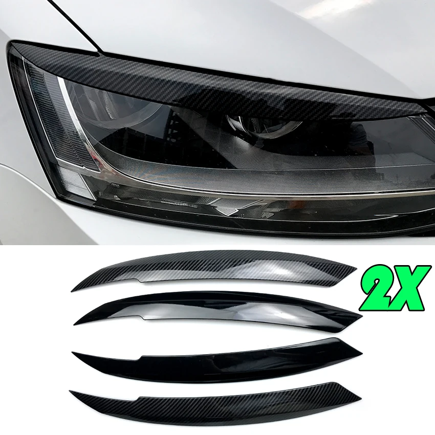 Фото 2 шт. автомобильные фары, веко, брови, наклейка, крышка для VW Jetta MK6 Sagitar NCS 20102011   2012 2013 2014 2015 2016 2017 2018 2P №1