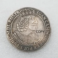 poland 1649 silver plated brass commemorative collectible coin gift lucky challenge coin copy coin