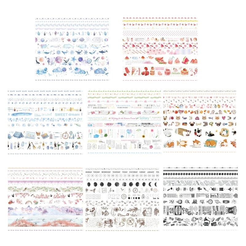 

10 шт., Набор наклеек ручной работы