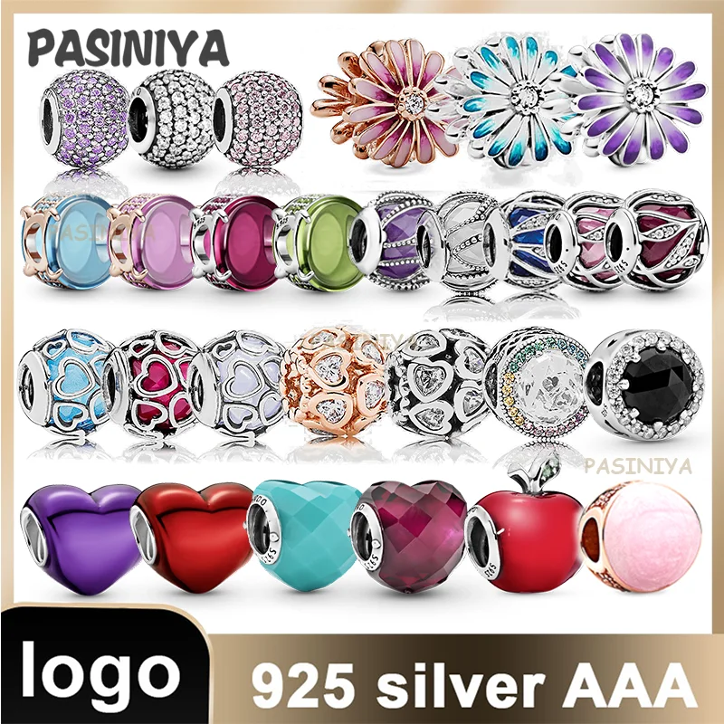 

Женские Простые бусины из серебра 2021 пробы, 1:1