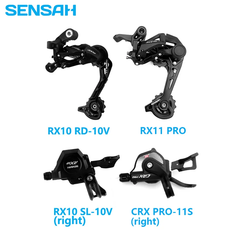 

SENSAH MTB велосипедные переключатели RX10 1x10 RX Pro 11 XRX 1x1 2 Speed триггерный переключатель передач задние переключатели 10/11/12s для M6000 M8000 M9100