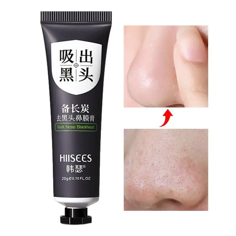

Bamboo 20g Charcoal Tearing Facial Absorbs Blackhead Acne And Cuticle Removing T-zone Nasal Cream Moisturize Hydrating Repair