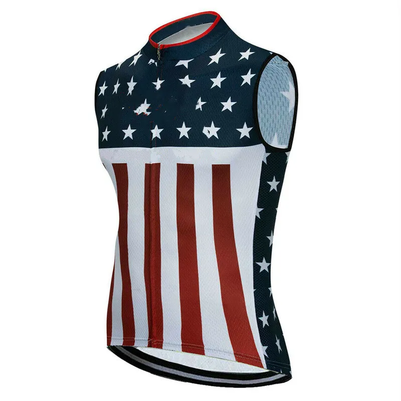 Горячая Распродажа дышащий Быстросохнущий велосипедный жилет Pro Team без рукавов