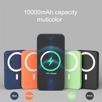 10000mAh 15W Magnetic Wireless Fast Charges For Iphone 12Pro 13Pro Magsafing Power Bank Max Mobile Phone External Battery