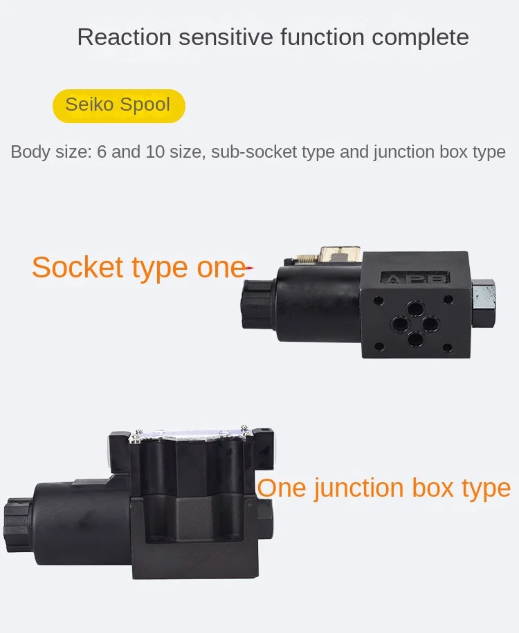 DSG-02-3C2/3C4/3C60/2D2-DL гидравлический клапан A220 распределительный электромагнитный