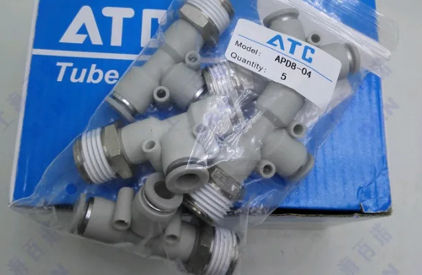 5 шт./1 упаковка фитинги AirTAC APD8-04 APD804