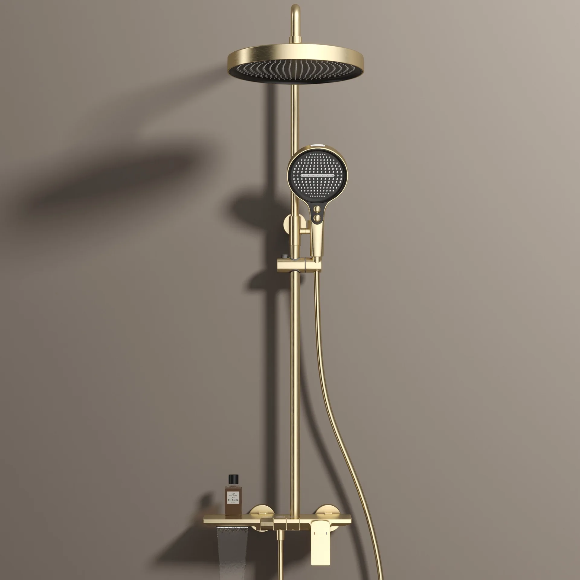 

Душевая система Yuki Like золотая