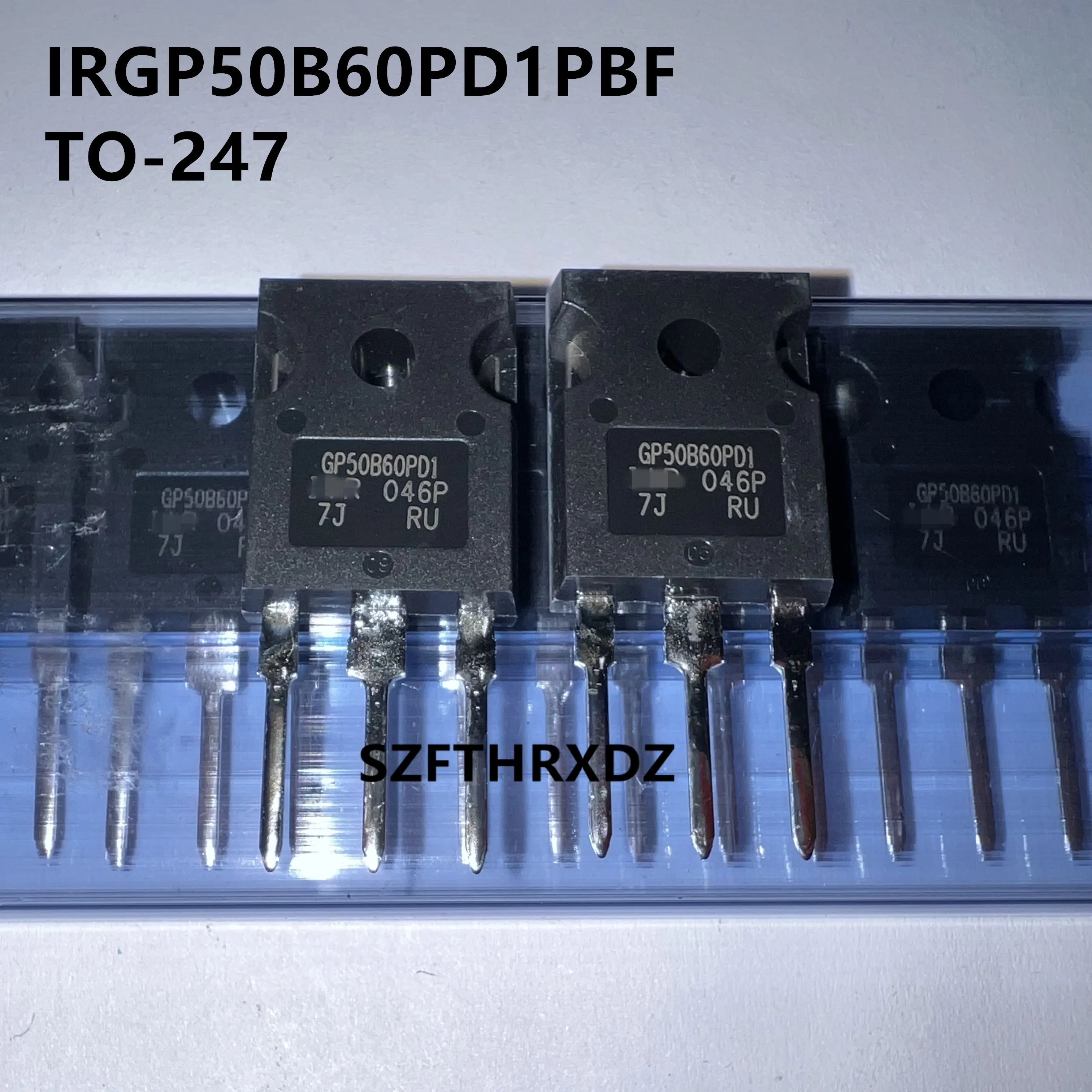 

10pcs 100% New Imported Original IRGP50B60PD1PBF IRGP50B60PD1 GP50B60PD1 TO-247 IGBT field effect transistor 75A 600V