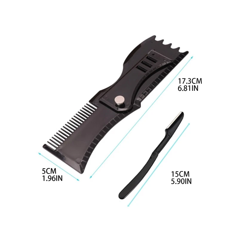 Adjustable Shaper Beard Stencil Guide Template Outline Shaping Tool For Perfect Line Up