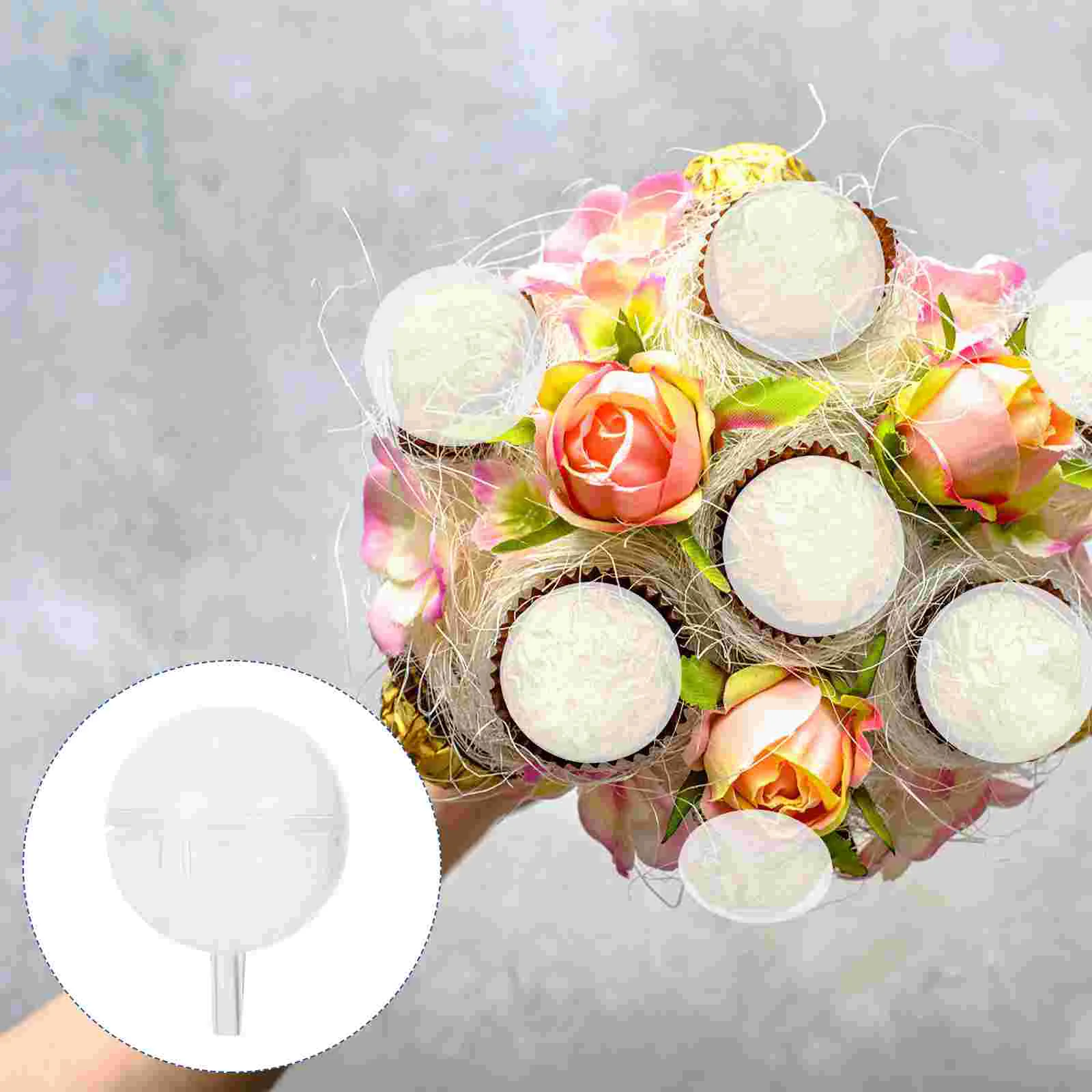 

Chocolate Candy Holder Box Wrapper Truffle Bouquet Packaging Cup Mini Wrappers Cupcake Day Flower Boxes Clear Decor Holders