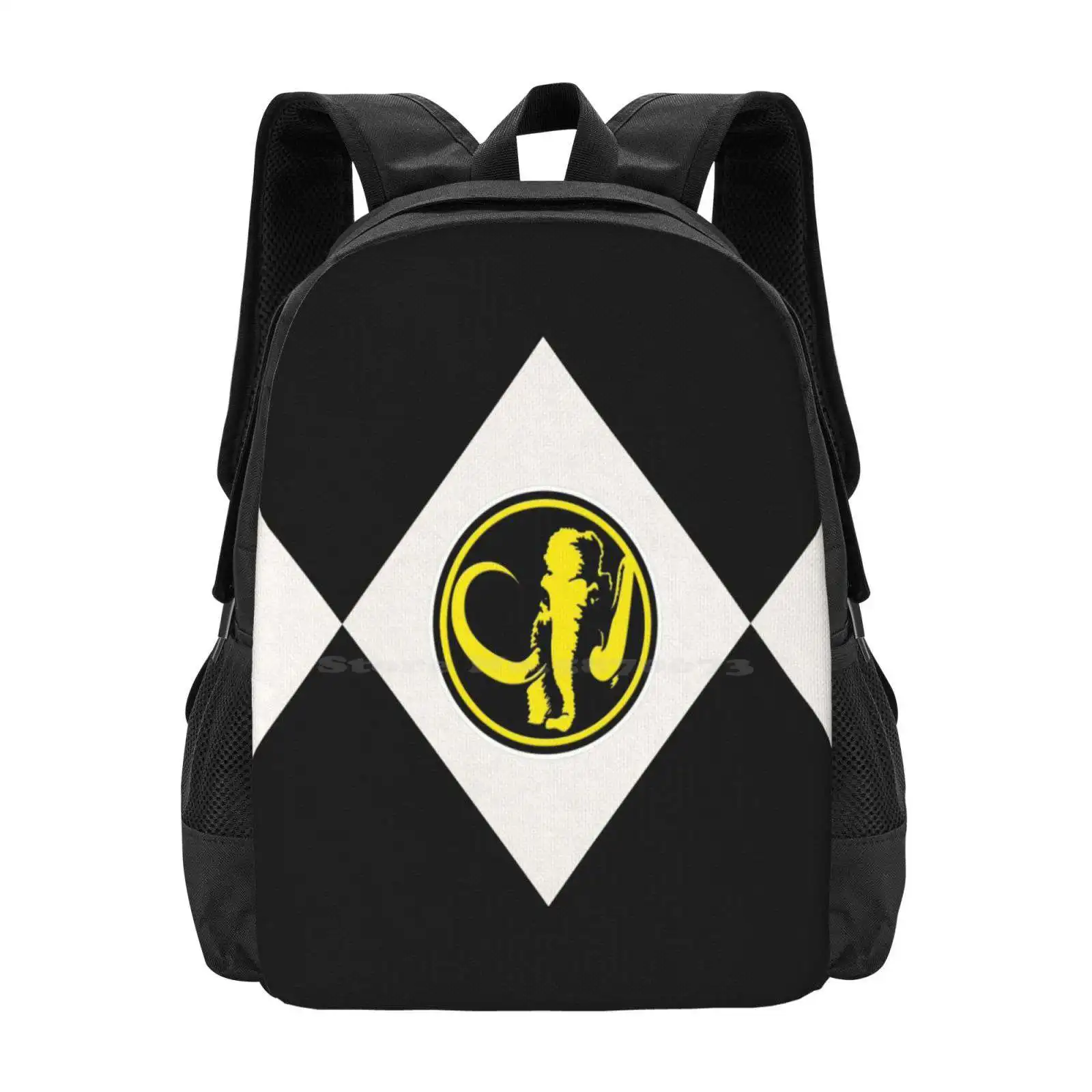 Dinozord Pattern Design Laptop Travel School Bags Green Ranger Red Ranger Super Sentai Pink Ranger Blue Ranger Yellow Ranger