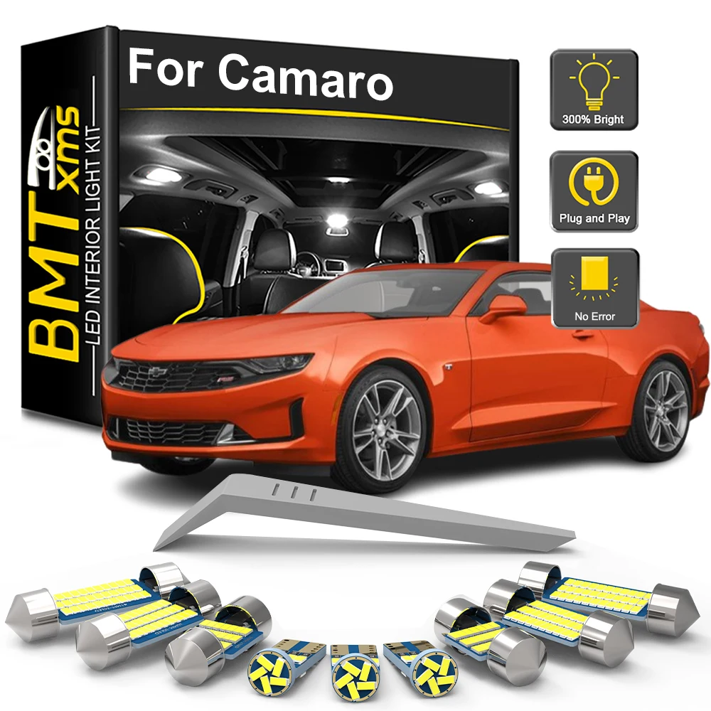 Комплект светодиодного внутреннего освещения BMTxms для Chevrolet Camaro 1993-2020