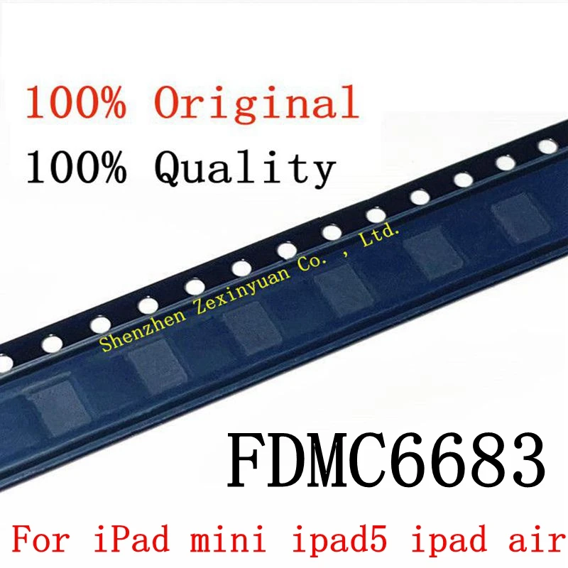 5-10pcs/lot Q8104 USB charging power control ic FDMC6683 FDMC 6683 For iPad mini ipad5 ipad air
