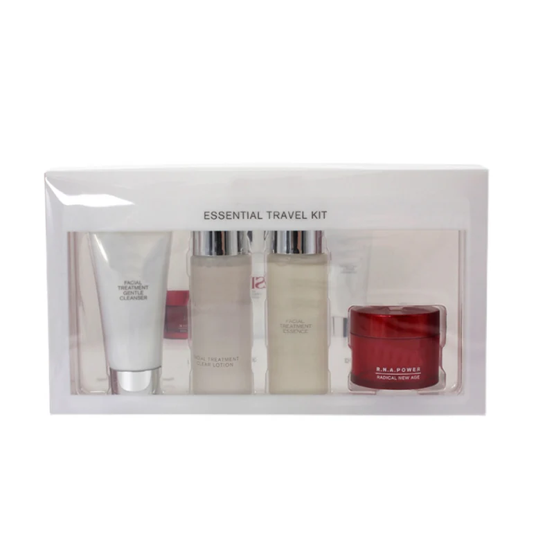 

Facial Skincare Power Age 15g + Treatment Essence 30ml+ Clear Lotion 30ml + Gentle Cleanser 20g 4Pcs Travel Kit