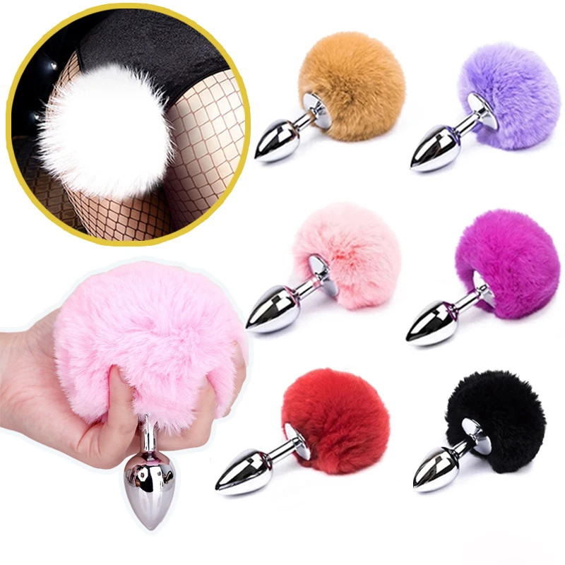 Анальная пробка анальная женская хвост секс-игрушки для пар взрослые