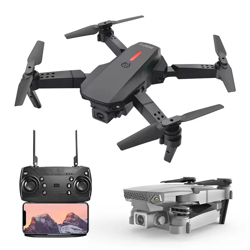 

Квадрокоптер E88 Pro складной, 4K HD, Wi-Fi, FPV, 1080P