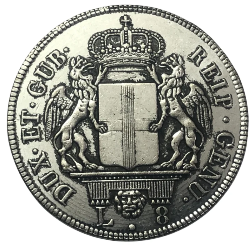 

1796 Республика Генуя (итальянские Штаты) 8 Лир
