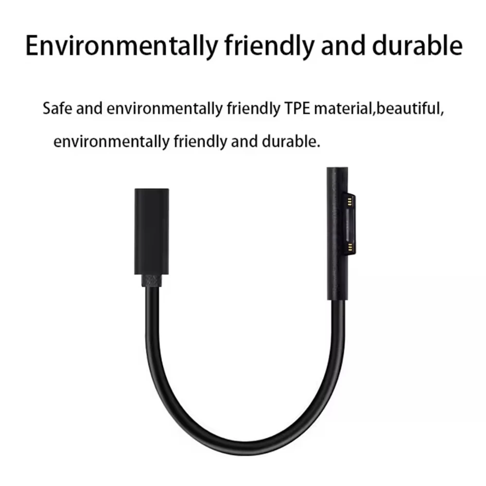 Кабель для быстрой зарядки 15V 3A Surface Connect - Type C PD, совместимый с Microsoft Surface Pro 876543, Go321, Laptop 4321 (art.: 3920da1dbaebf) - 3920da1dbaebf