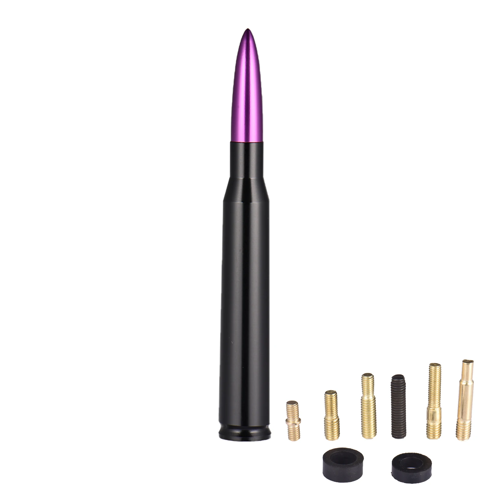 

Universal Car Short Bullet Antenna Truck Radio Antenna Mast Replacements Optimize FM/AM Reception Waterproof Anti Theft Easy To