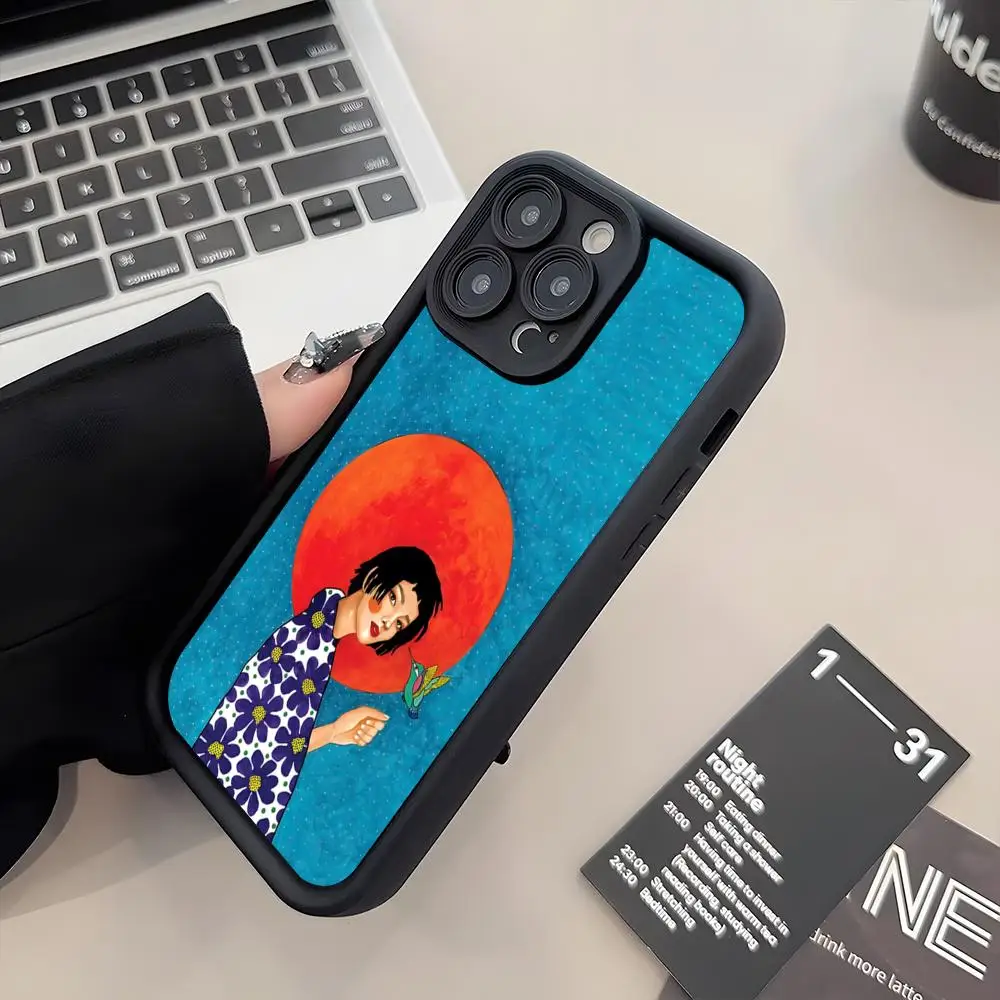 Чехол для телефона H-Hulya O-Ozdemir Art для iPhone 17 Air 16 E 15 14 Plus 13 12 11 Pro Max, силиконовый, мягкий (art.: 3920d9a72f9cd) - 3920d9a72f9cd