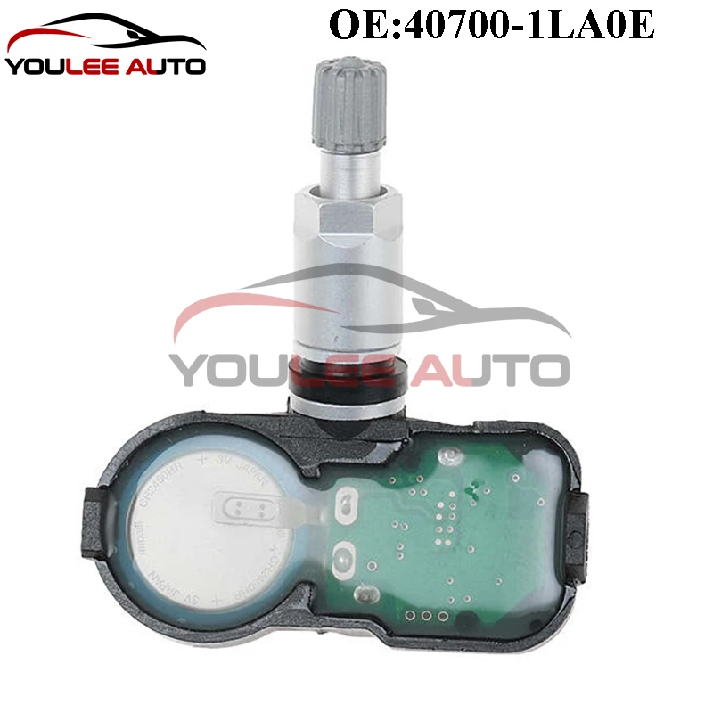 4шт 40700-1LA0E 407001 LA0E PMV-C811 Датчик давления в шинах TPMS для Nissan 370Z Cube Juke Leaf Quest Infiniti EX35 FX35