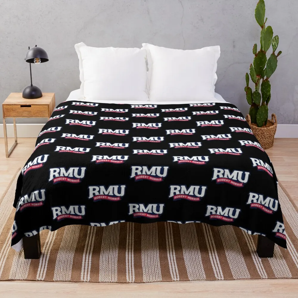 

RMU Robert Morris Throw Blanket Quilt Blanket