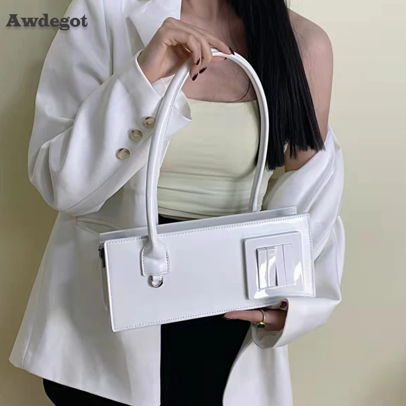 

Trend New Luxury Women's Bag 2022 Fashion Switch Shoulder Bag Solid Color Handbag PU Leather Crossbody Bags Bolsa Feminina Purse