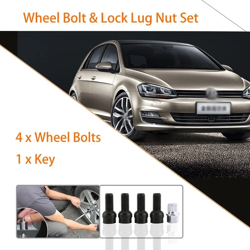 Фото Набор ключей M14 * 1,5 мм для VW Audi Golf MK4 Passat B5 1998-2005 8D0601139F №2