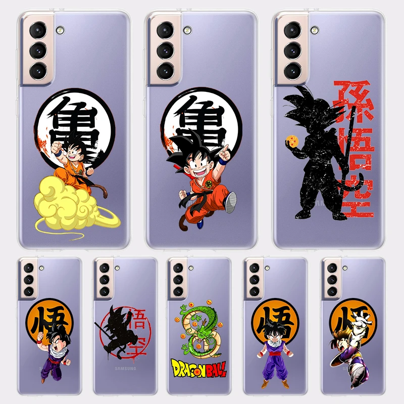 

Cartoon Dragon Ball Cool for Samsung Galaxy S22 S21 S20 Ultra Plus Pro S10 S9 S8 S7 4G 5G Soft TPU Transparent Phone Case Fundas