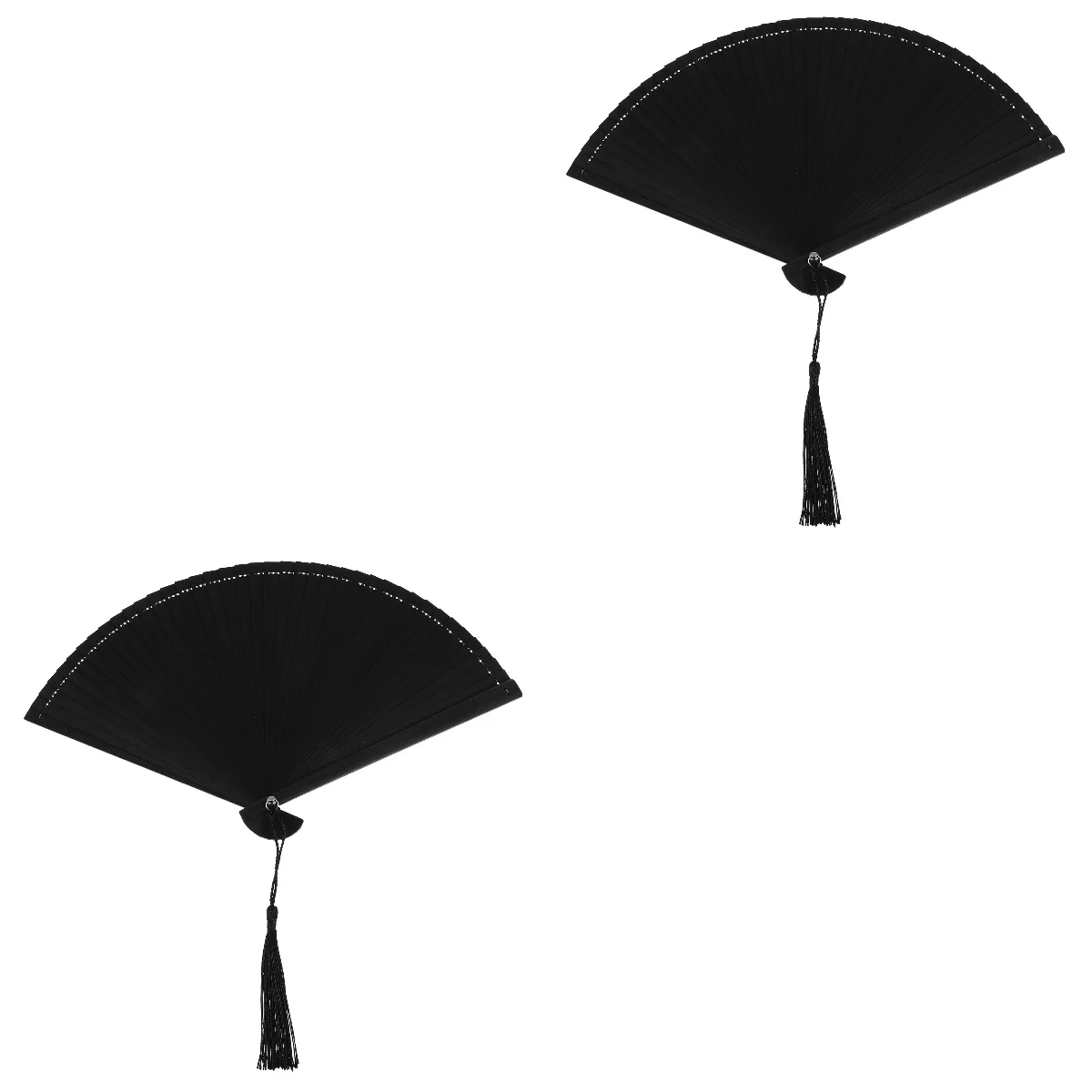 

Fanfolding Handtasselfold Mano De Abanicos Bigblack Fans Held Giant Chinese