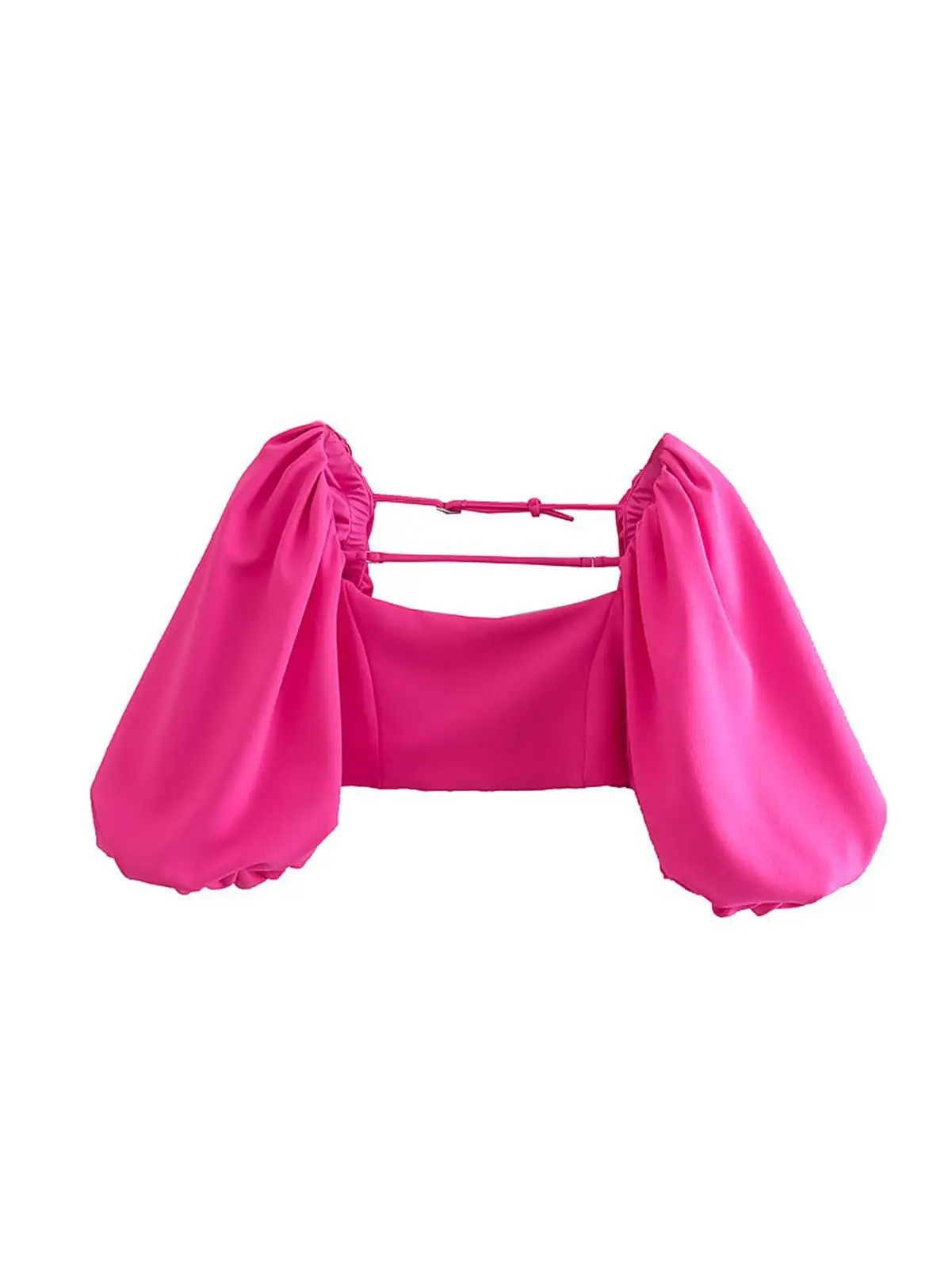 

2022 New Spring Summer Women Female Sexy Polyester Shirt Brand Blouse Outwear
