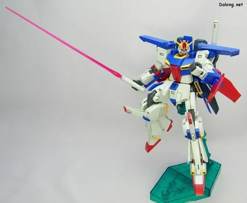 Фото Gundam BANDAI HGUC 1/144 MSZ-010 ZZ пластиковые игрушечные фигурки аниме подарок в сборе модель механический оригинальный продукт №3