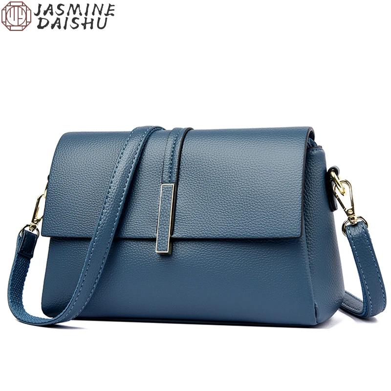 

New Luxury Handbag Women's Vintage Elegant Flap Crossbody Bag 2022 Women Designer Litchi Texture Soft Leather Handbag Sac A Main