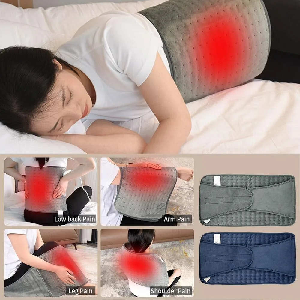 

Электрическая грелка для живота, талии, спины, тепловое одеяло, сохраняющее тепло, облегчающее боль, подогреватель для рук и ног, 60*30 см