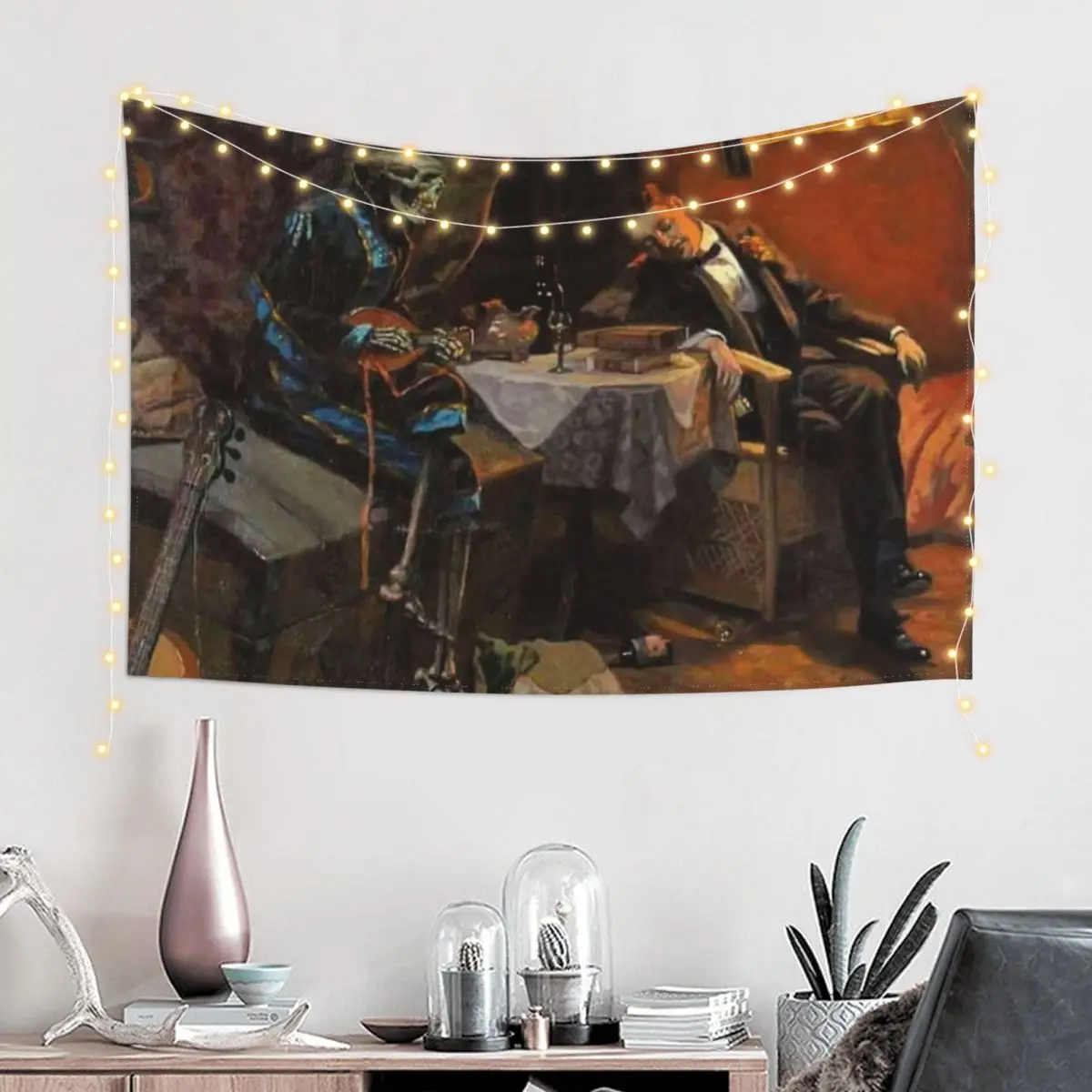 Erich Plontke The Drinker 1910 гобелен аниме-декор настенный декор