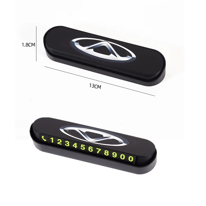 

Car Temporary Parking Card Phone Number Card for Chery Tiggo 8 2018 2019 2020 Anti-scratch Lsrtw 2017 Car Interior Decoration