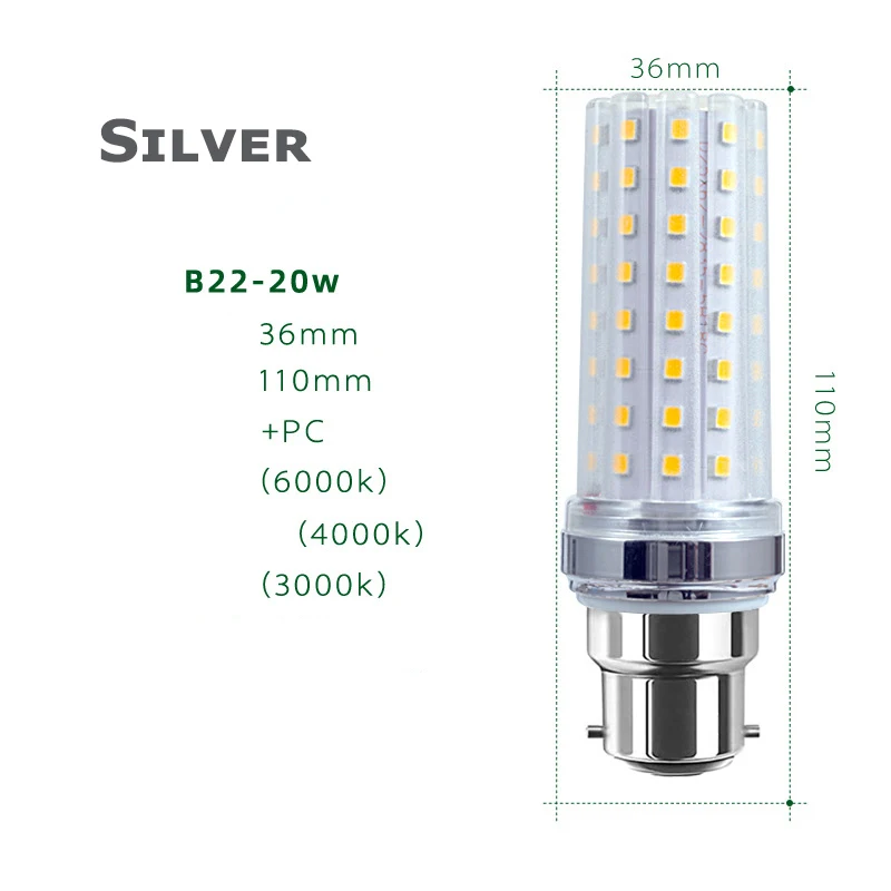 AC85-265V Светодиодная кукурузная лампа E27 12 Вт 16 20 24 Lampada Led Bombillas Теплая холодная E14 B15