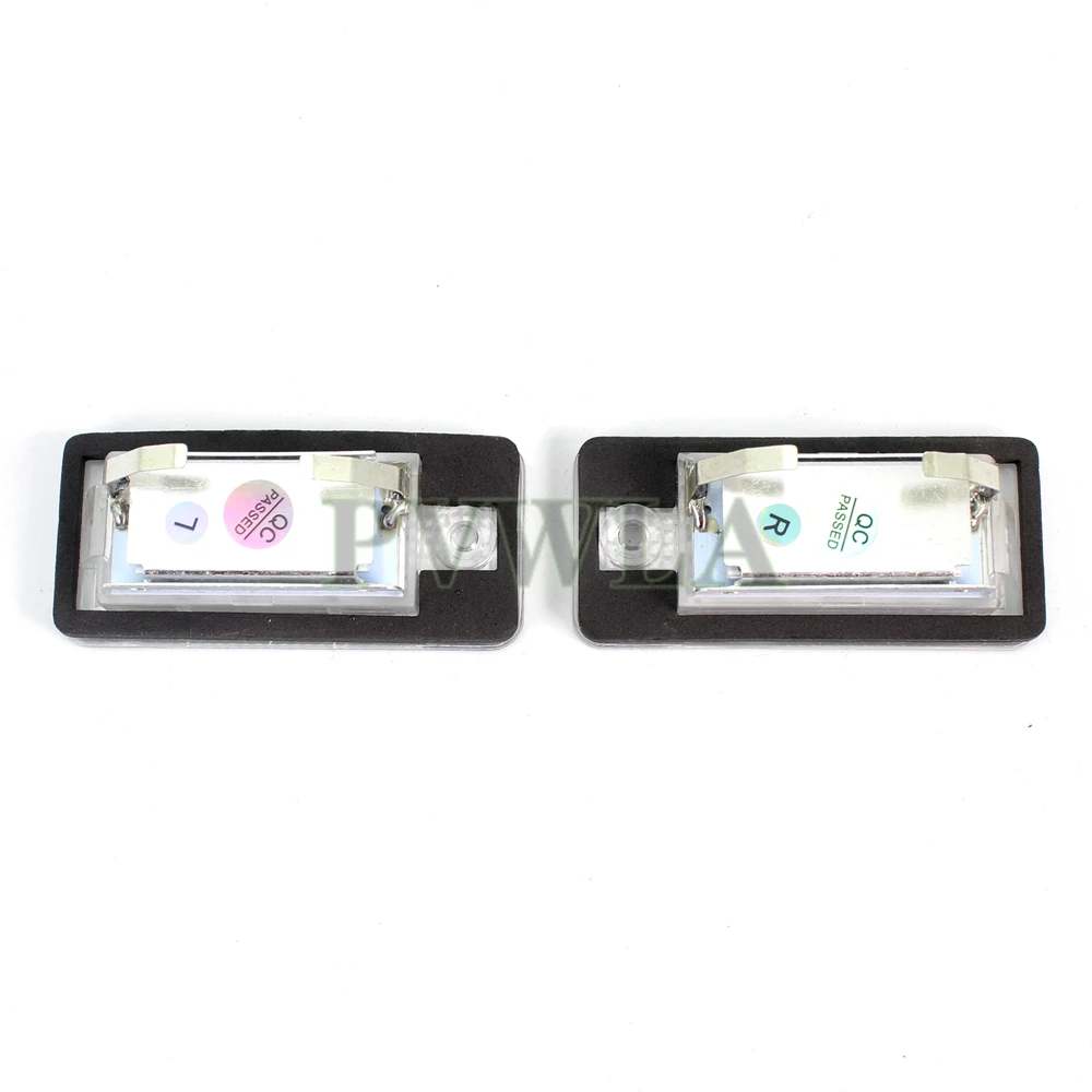 Светодиодные подсветки для номерного знака 2 шт. Audi A3 S3 (8P) 2004 2005 2006 2007 2008 2009 2010 2011 2012