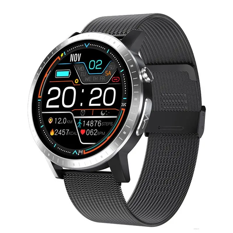 

RC06 Blood Pressure Blood Oxygen ECG Sleep Detection Incoming Call SMS Stopwatch Alarm Clock Sports Watch Smart Bracelet