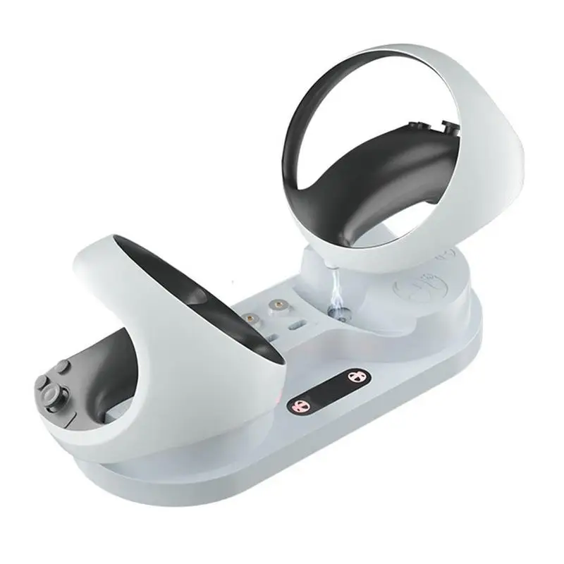 

Двойной контроллер зарядное устройство для PS VR2 USB док-станция для быстрой зарядки со стандартным индикатором для PS VR2 двойное быстрое зарядное устройство для геймпада