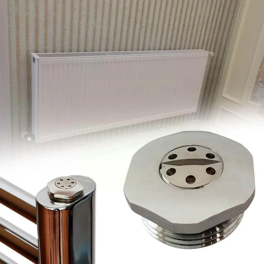 

1pcs 1/2'' Fully Automatic Air Vent Heating Accessories Radiator Dissipating Heat Mayitr R2u2