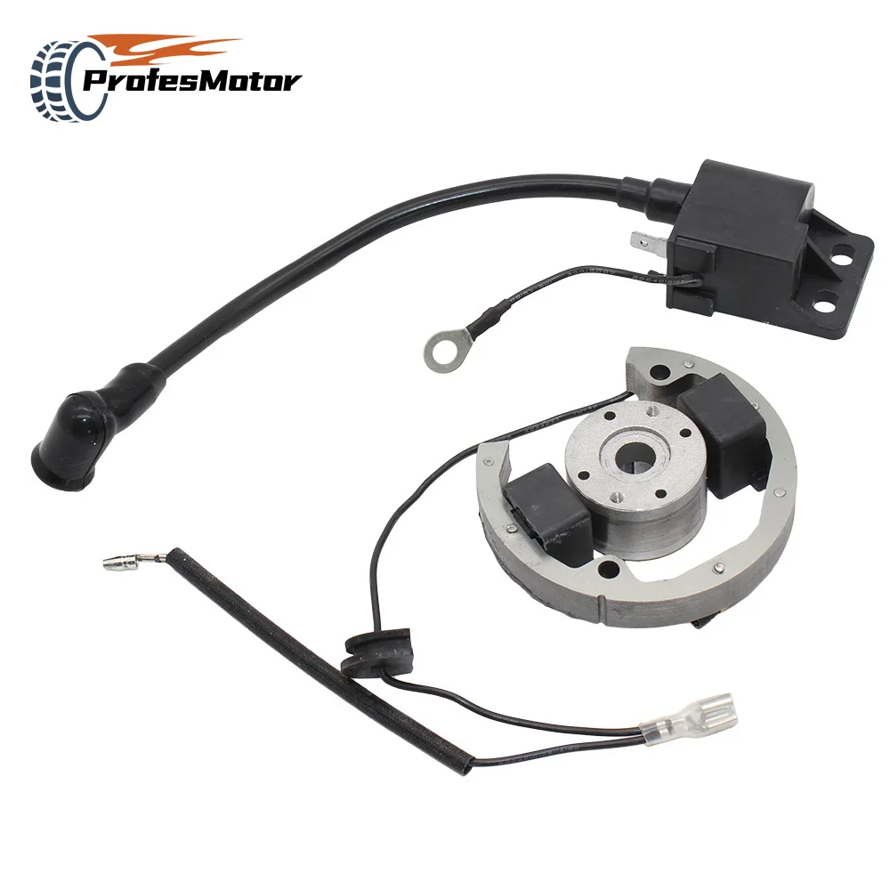 

Motorcycle Ignition Coil Stator Flywheel Kit Magneto Replacement For 50 SX 50cc Pro Senior Junior JR SR 50 2001-2013