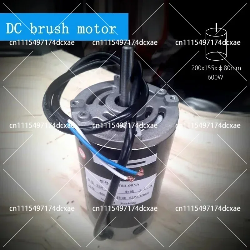 Фото Двигатель с щетками 450W 600W ZYT83005A ZYT93005A 180V 210V для токарных станков №4