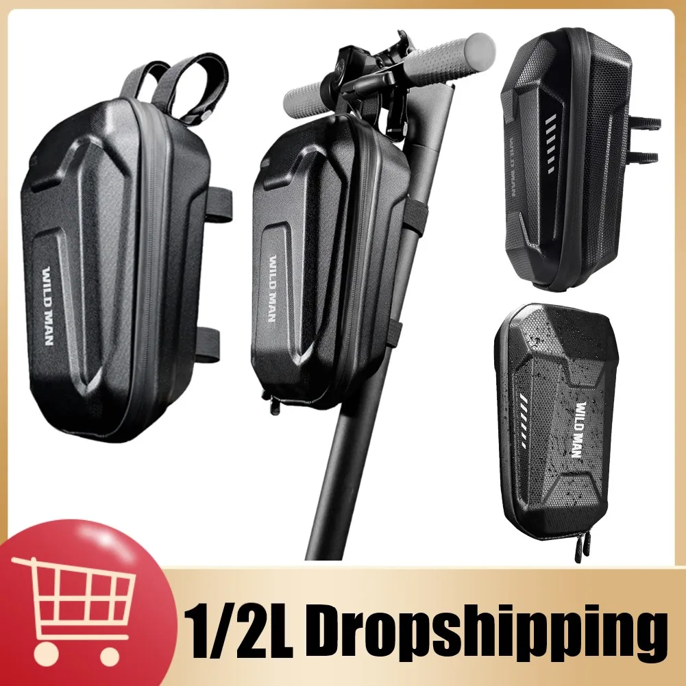 

Универсальный Электрический скутер WILD MAN, Эва, жесткий корпус, Электрический скутер, подвесная сумка для хранения спереди, скейтборда, для ...